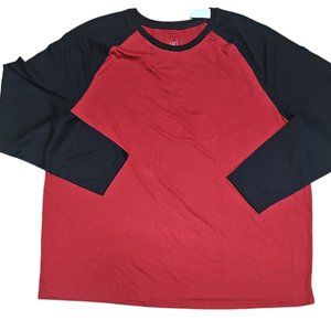 George Men's Moisture Wicking Crew Neck Long Sleeve Tee XXXL